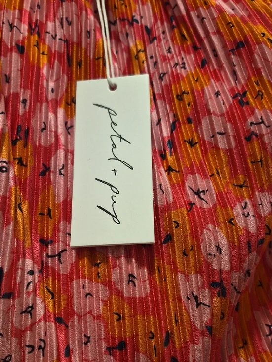 Petal & Pup Pink Multi-Print Tie-Front Long Sleeve Blouse And SKIRT - Picture 10 of 16